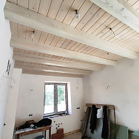 Фотографии для "Монтаж имитации бруса внутри"