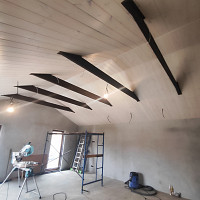 Фотографии для "Монтаж имитации бруса внутри"