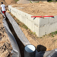 Фотографии для "Монтаж дренажной системы"