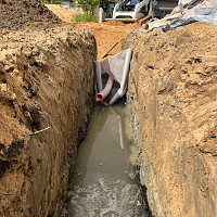 Фотографии для "Монтаж дренажной системы"