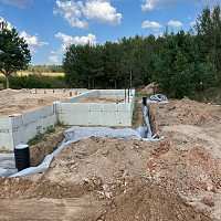 Фотографии для "Монтаж дренажной системы"