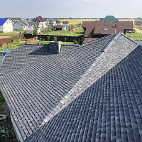 Фотографии для "Монтаж мягкой кровли"
