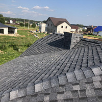 Фотографии для "Монтаж мягкой кровли"