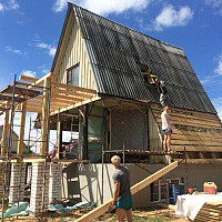 Фотографии для "Монтаж мягкой кровли"