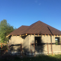 Фотографии для "Монтаж мягкой кровли"