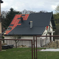 Фотографии для "Монтаж металлочерепицы"