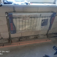 Фотографии для "Установка радиаторов отопления"