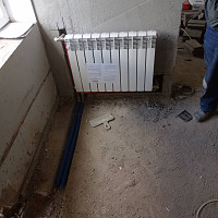 Фотографии для "Установка радиаторов отопления"