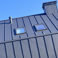 Фотографии для "Монтаж фальцевой кровли"