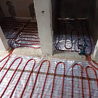 Фотографии для "Монтаж водяного теплого пола"