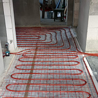 Фотографии для "Монтаж водяного теплого пола"