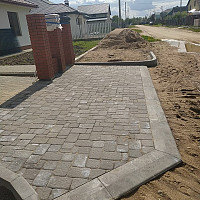 Фотографии для "Укладка тротуарной плитки под ключ"