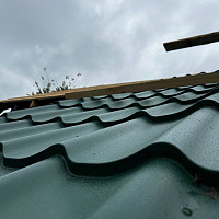 Фотографии для "Монтаж металлочерепицы"