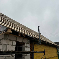 Фотографии для "Монтаж фальцевой кровли"