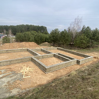 Фотографии для "Свайно-ростверковый фундамент"
