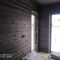 Фотографии для "Монтаж имитации бруса внутри"